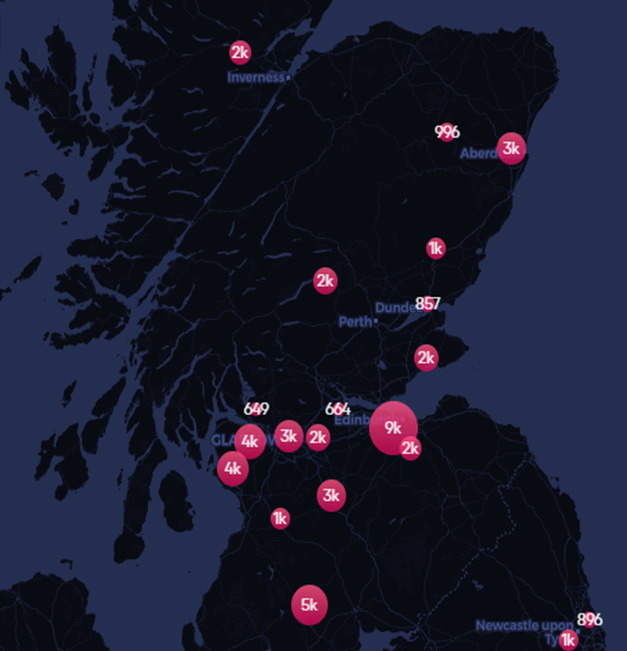 Image three: Clusters of employment in the net zero supply chain Image three: Clusters of employment in the net zero supply chain