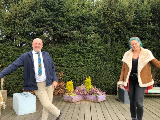 Geoff Leask and Lynn Kelly of YES. Image credit: Optimat Geoff Leask and Lynn Kelly of YES. Image credit: Optimat